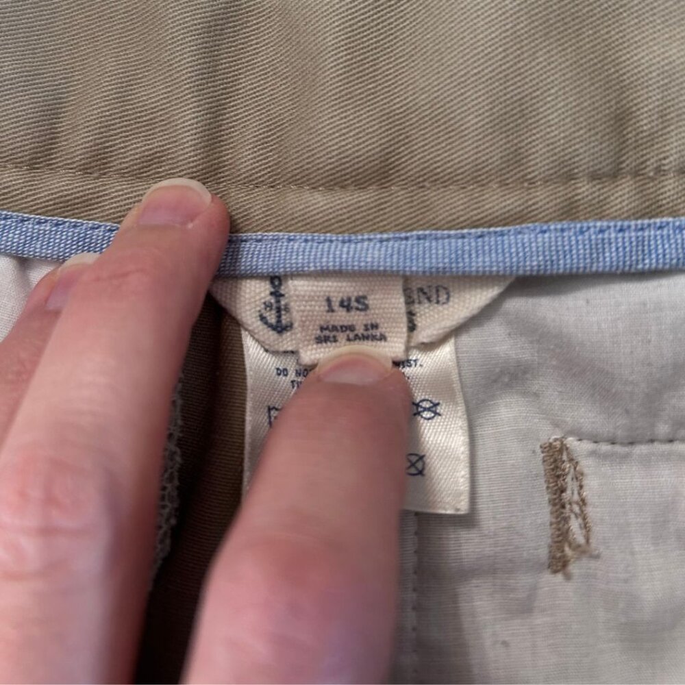 Lands End Kids Khaki Pants - Picture 4 of 5